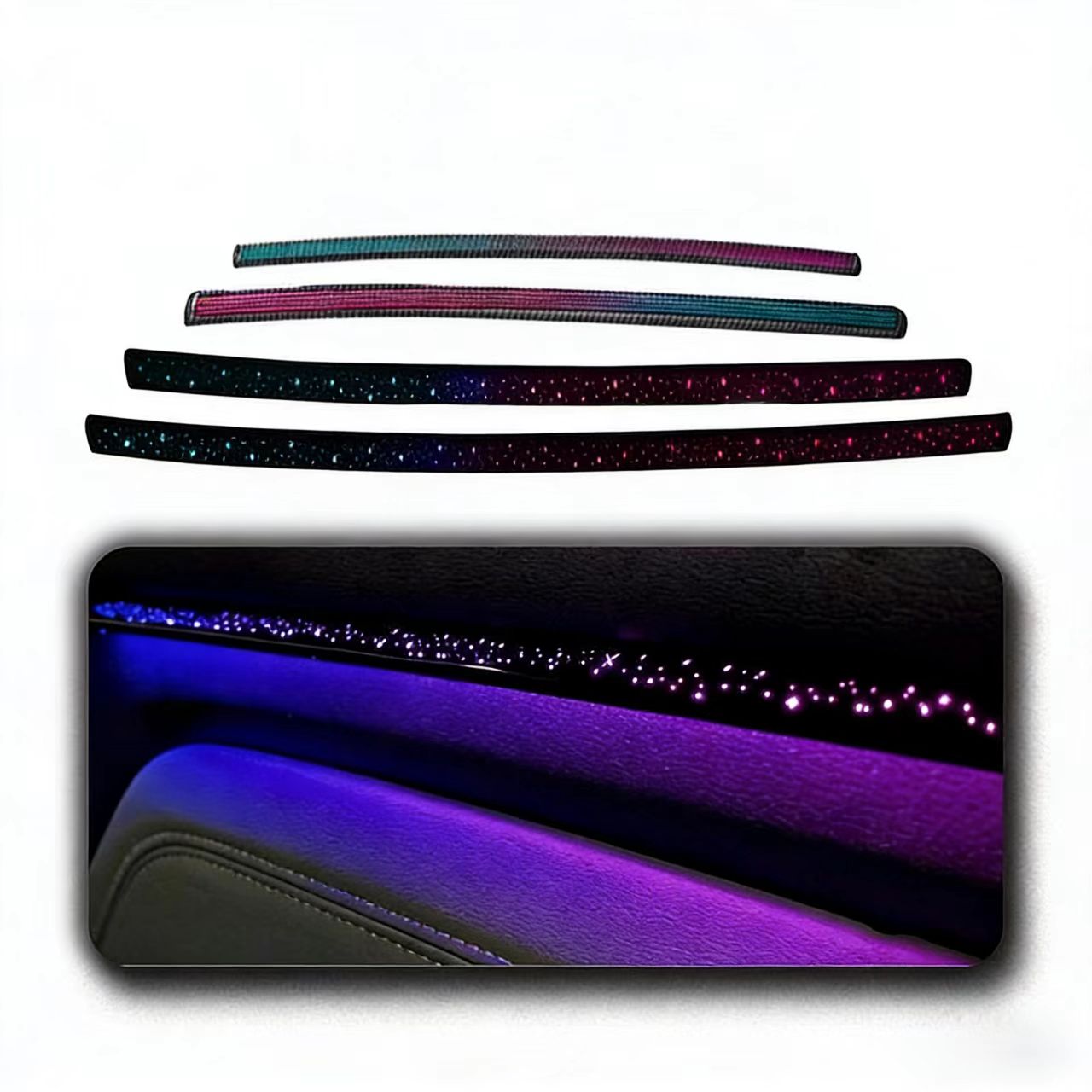 New Product Universal  Car Interior Symphony Ambient Strip Light for Decoration Upgrade