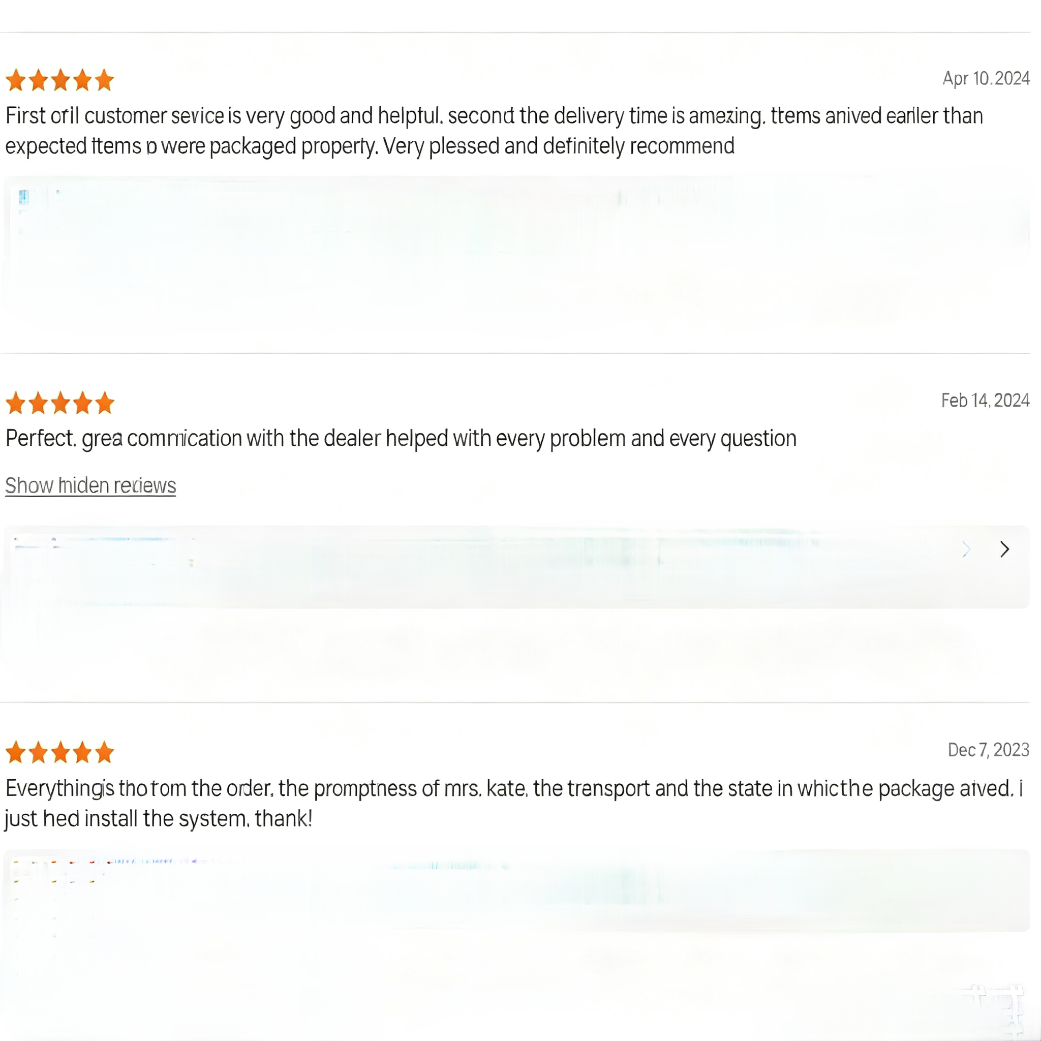 Customers Review