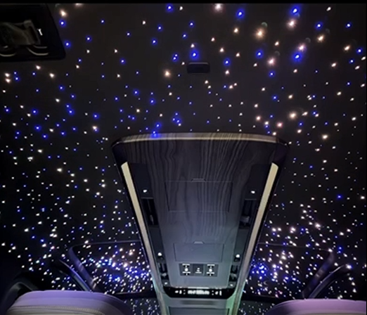 LED Roof Car Ceiling Headliner Star Light Kit Voice Control Fiber Optic Light for Cars