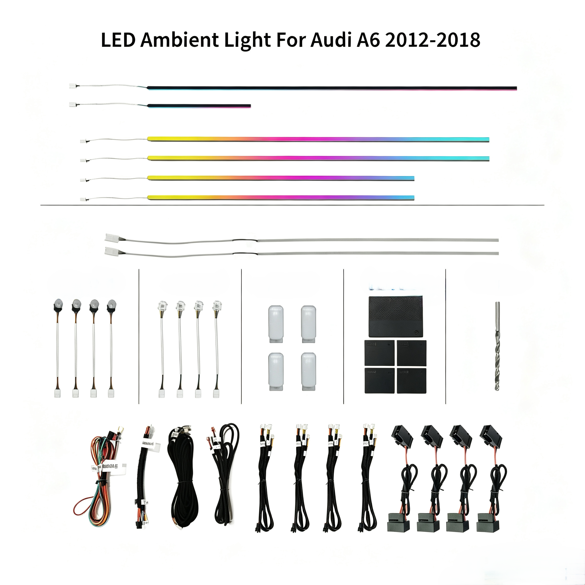 OEM Car Ambient Light For Audi A6 2012-2018