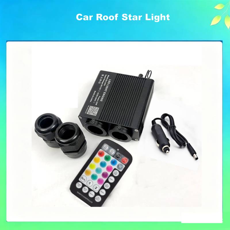 32W Twinkle RGBW LED PMMA Fiber Optic Lights Starlight Headliner Kits