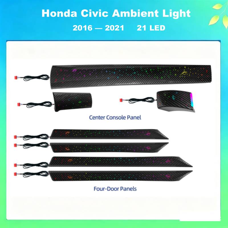 For 10th Honda Civic 2016-2021 LED Symphony Dynanmic Auto Interior Lighting  ​