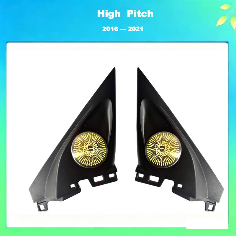 Rhythm 4D Rotating Tweeters for Honda 10Th Gen Civic High Pitch 2016-2021