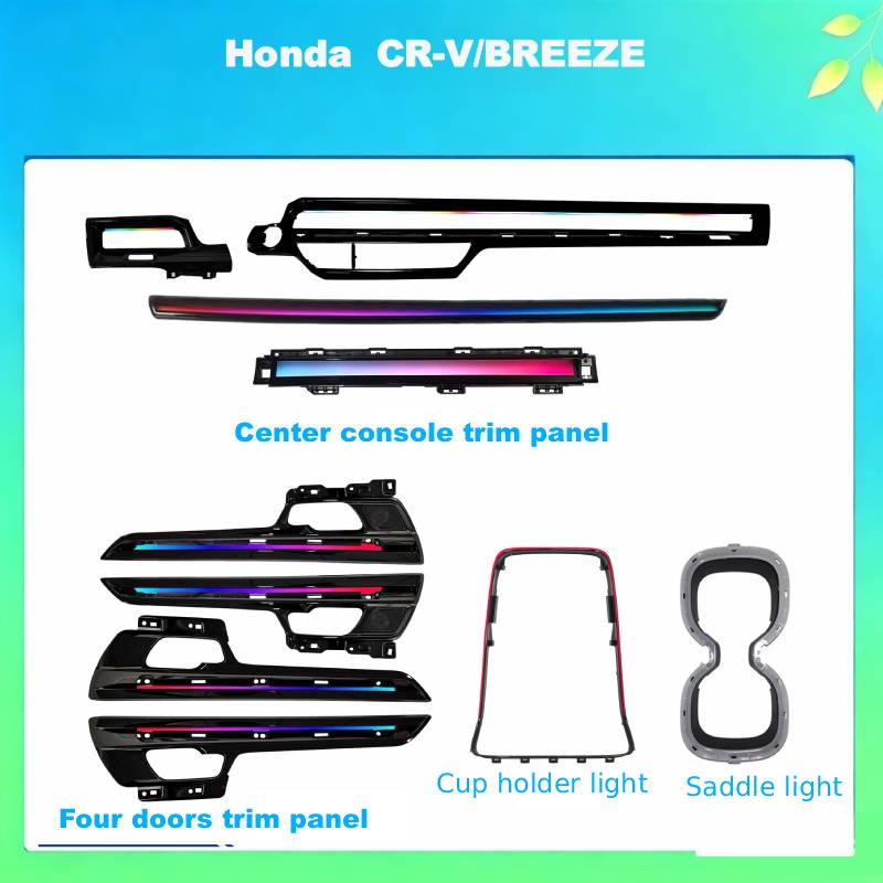 Rainbow Ambient Light Panels for Honda CRV Breeze 