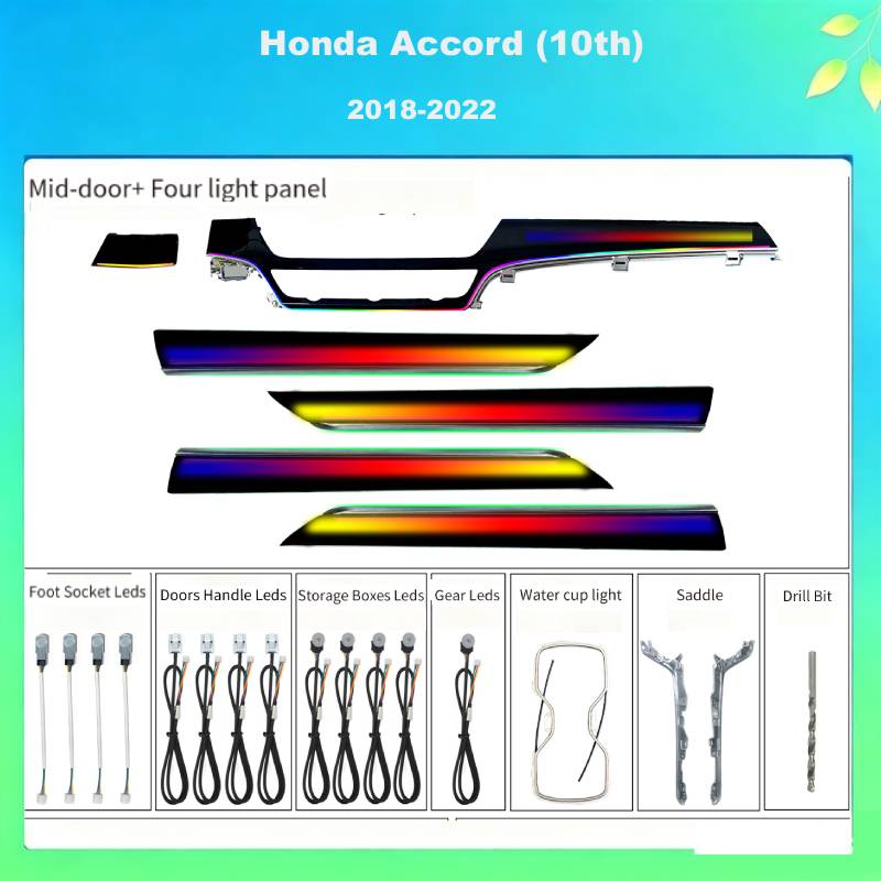Car OEM Ambient Light For Honda Accord(10th) 2018-2022