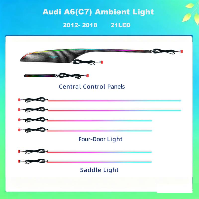 OEM Car Ambient Light For Audi A6 (C7) 2012-2018