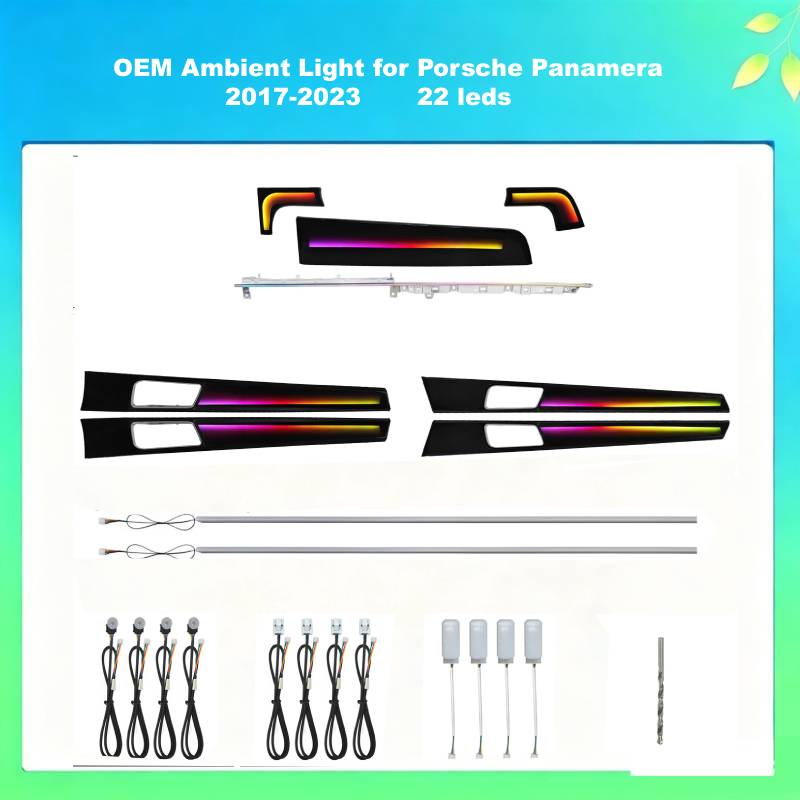 OEM Car Ambient Light For Porsche Panamera 2017-2023
