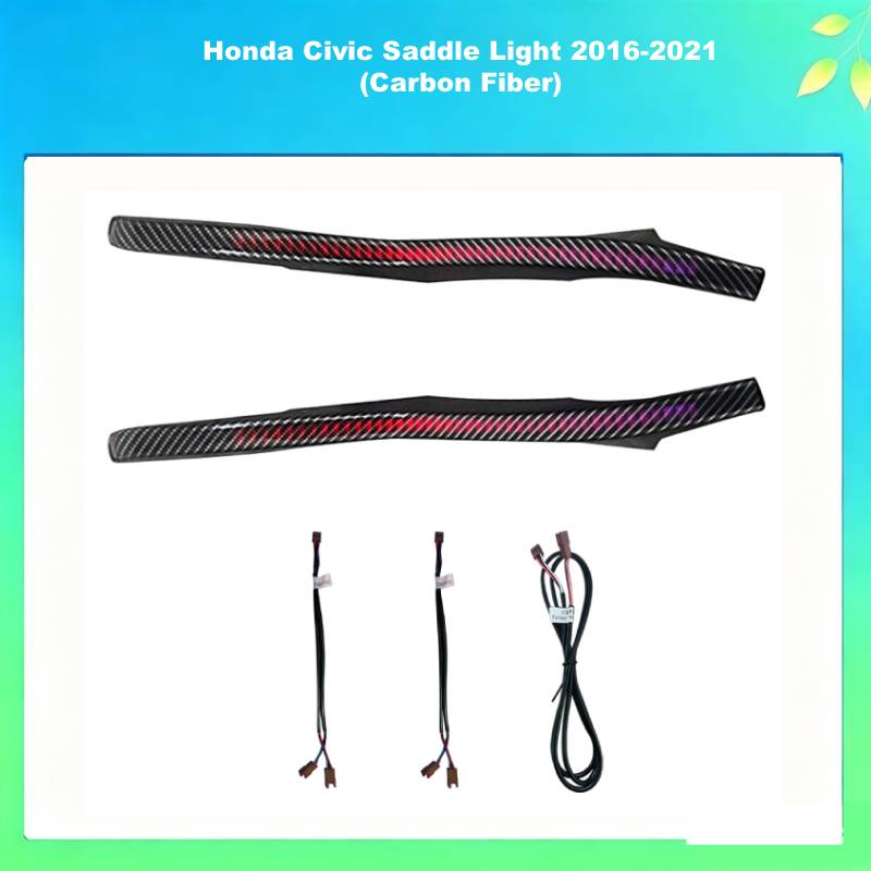 Honda Civic Saddle light 2016-2021 (Carbon Fiber)