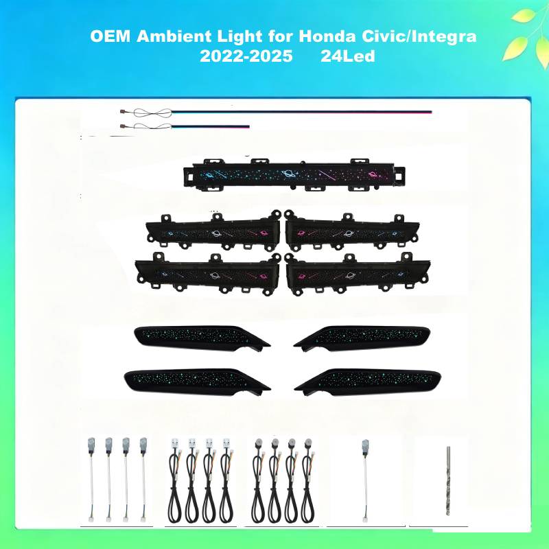 OEM Car Ambient Light For Honda 11 Gen  Civic/Integra 2022-2025