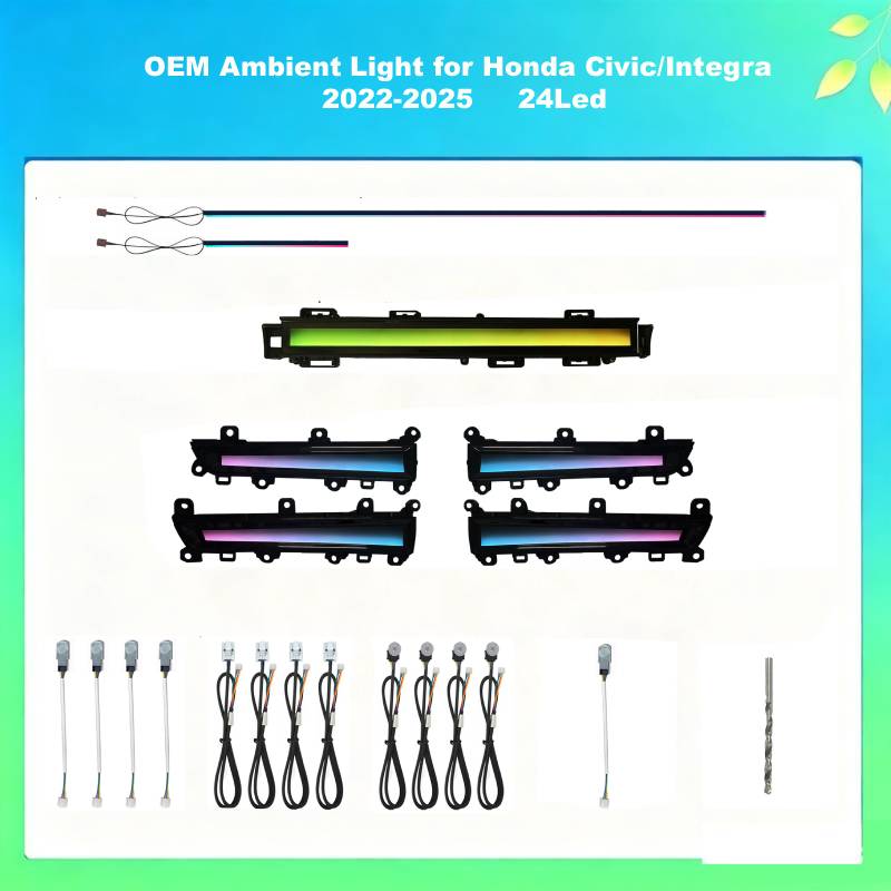 OEM Car Ambient Light For Honda 11 Gen  Civic/Integra 2022-2025