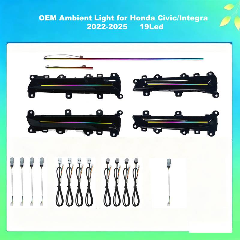 OEM Car Ambient Light For Honda Civic_Integra  2022-2025 