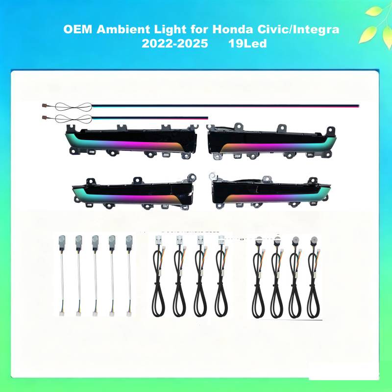 OEM Car Ambient Light For Honda  Civic/Integra 2022-2025