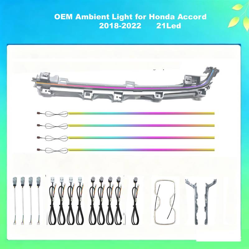 OEM Car Ambient Light For Honda10 Gen Symphony Accord 2018-2022