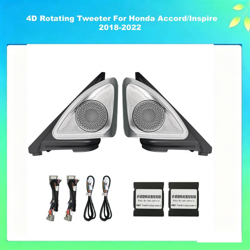 4D Rotating Tweeter For Honda 2018-2022 Accord_Inspire